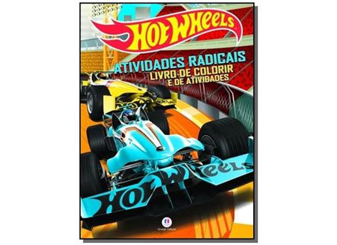 Hot Wheels Atividades Radicais Livro De Atividades Para Colorir Cultural Ciranda