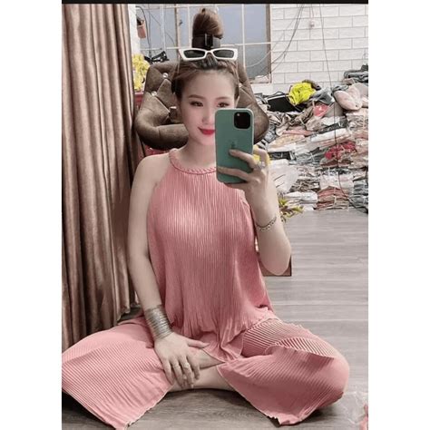 Mua Set Voan L A D P Ly O D Y C Y M Qu N Su Ng D I Ng R Ng Th I Trang Hot Girl I Ch I