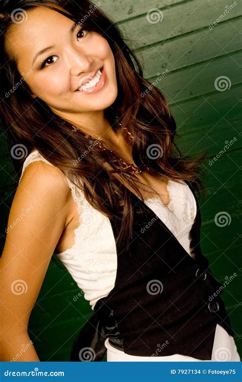 Asian Brunette Stock Photo Image Of Attractive Female