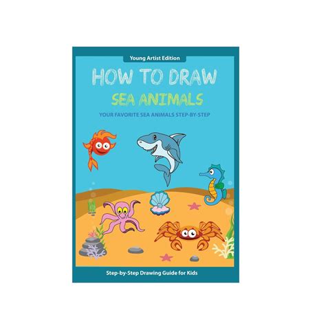 How to Draw Sea Animals for Kids Instant Download - Etsy