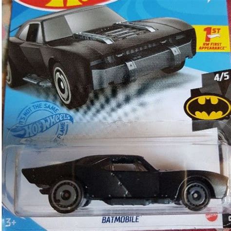 Miniatura Hot Wheels Batmobile The Batman Novo Filme Batmovel Shopee Brasil