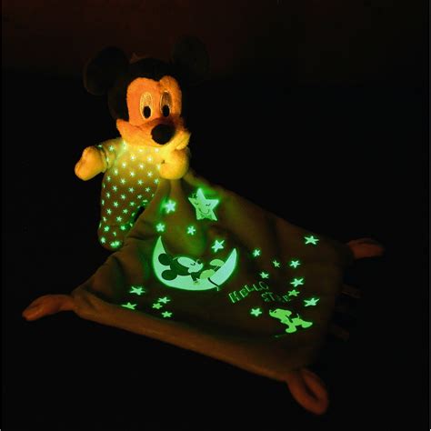 Mickey Doudou Phosphorescent Smyths Toys France