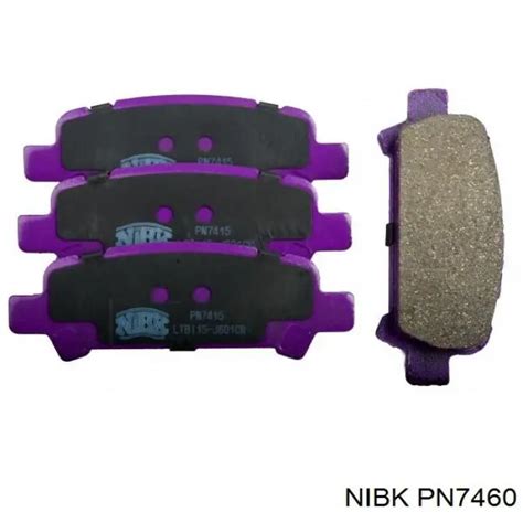 PN7460 Nibk pastillas de frenos delanteras