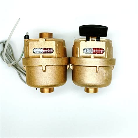 Reed Switch Amr Ami Smart Brass Volumetric Water Meter Dn China