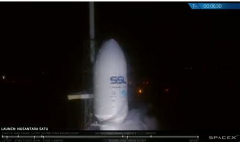 Spacex Falcon Successful Launch Of Israeli Moon Mission And Indonesia