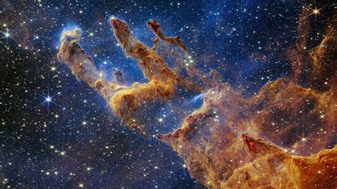 Stunning Pillars Of Creation Dazzle In New James Webb Telescope Image