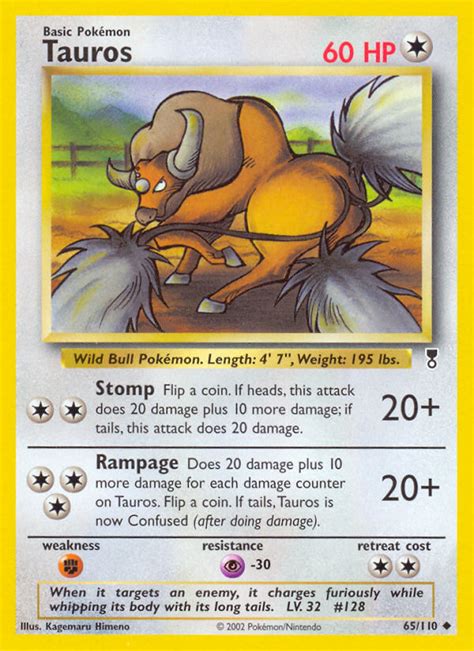 Tauros Legendary Collection Legendary Collection Pokemon