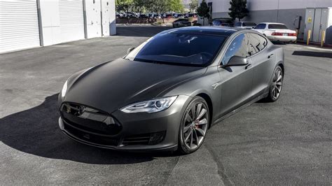 Tesla Model S - All Matte Black — Incognito Wraps