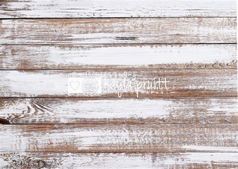 White Distressed Wood - Backdrops Canada