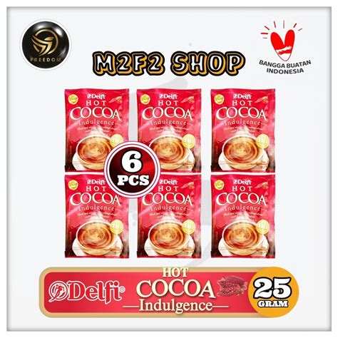 Delfi Hot Cocoa Indulgence In Bubuk Kakao Sachet GT Gr