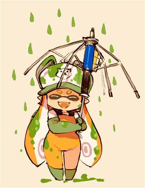 Grizzco Brella Splatoon Danbooru