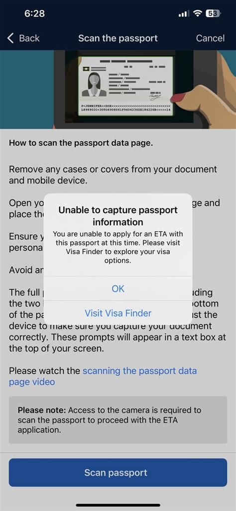 Australian eta app issues : r/travel