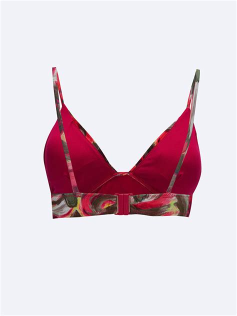 Kari Ik Desenli Dolgulu Kad N Bikini St S Bl Z F C Lcw