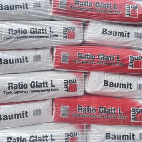 Baumit Ratio Glatt L Maschinengipsputz Leicht Innen 30 KG