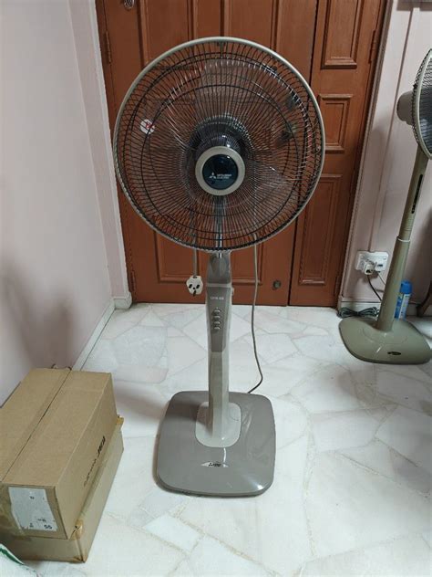 Mitsubishi Stand Fan Furniture Home Living Lighting Fans Fans On