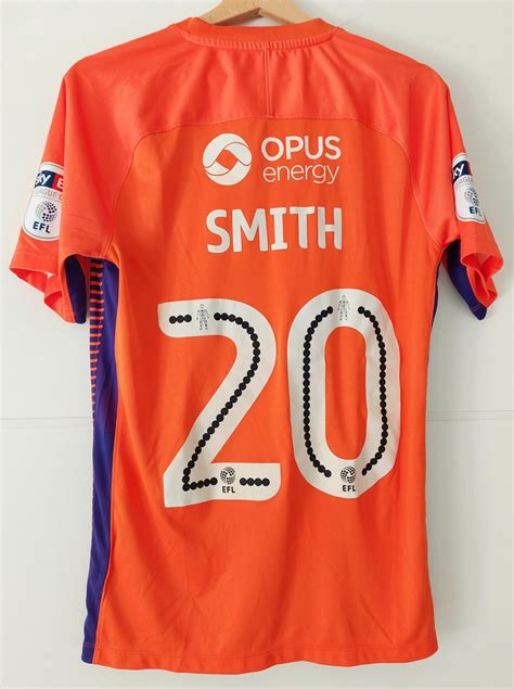 Northampton Town Third Football Shirt 2017 2018 Sponsored By The