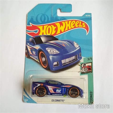 Jual Hotwheels C6 Corvette Biru Hot Wheels Mattel Original Shopee Indonesia