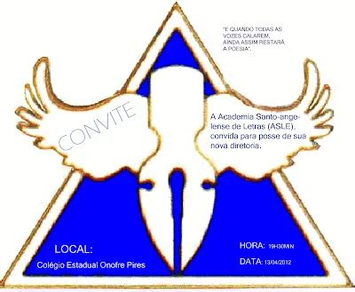BLOG LUIZ AFONSO COSTA Academia Santo Angelense De Letras Completa 19