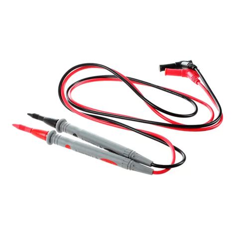 1 Pair Digital Multimeter 1000V 20A Universal Test Lead Cable Probe Red