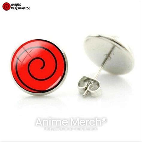 Uzumaki Clan Symbol Earrings