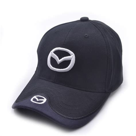 Cotton Embroidered Logo Cap Hat Snapback For Mazda 2 3 5 6 Cx 3 Cx 5 Cx