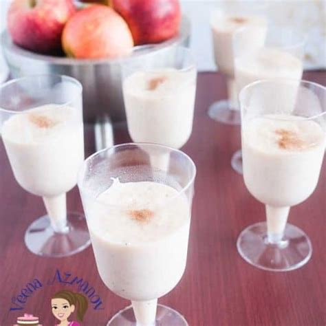 Cinnamon Apple Mousse Recipe Veena Azmanov Kitchen