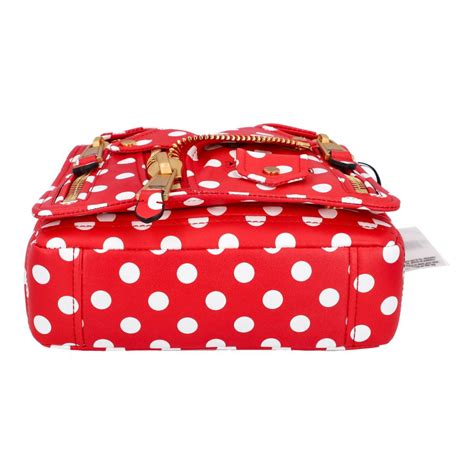 Bid Now MOSCHINO Handtasche POLKA DOTS BIKER BAG Akt NP 1 295