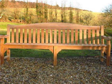 Large Oxford Teak Garden Bench Sustainable Furniture