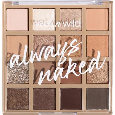 Always Naked Palette De Fards À Paupières Ombres À Paupières Neutres Et Mélangeables Avec