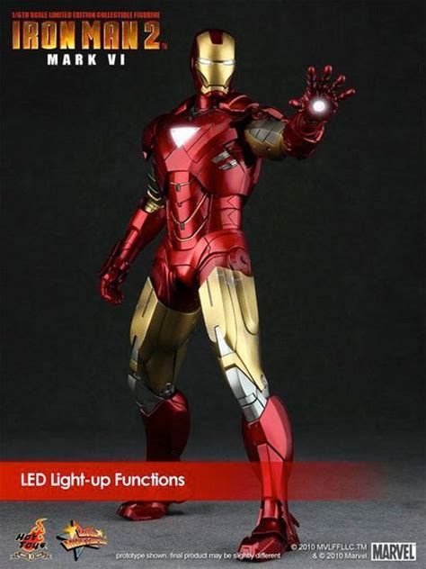 Iron Man Mark Vi Action Figure Perfeita Hot Toys Blog De Brinquedo