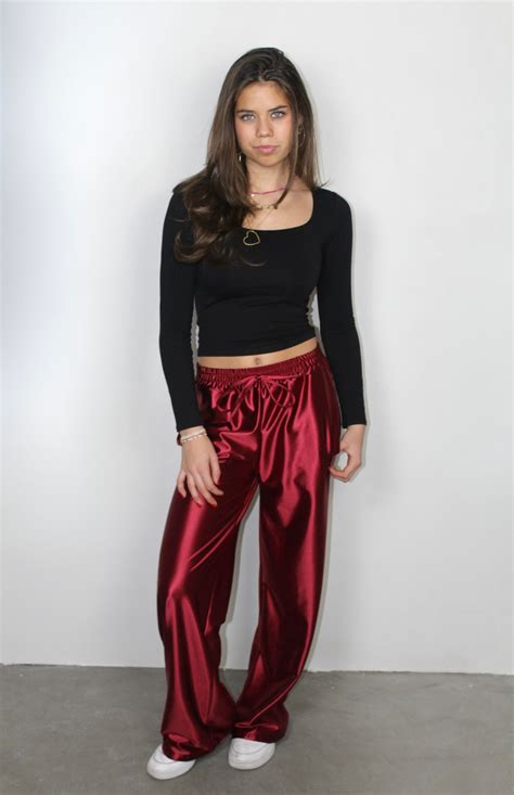 Silky Pants Shiny Sports