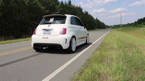 High Flow Cat Vs Cat Less Abarth Youtube