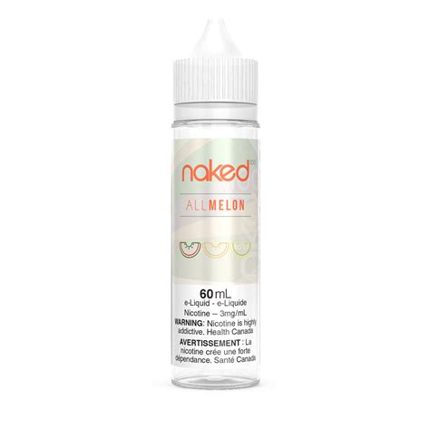 All Melon Naked E Liquid ML Freebase VapeLoft