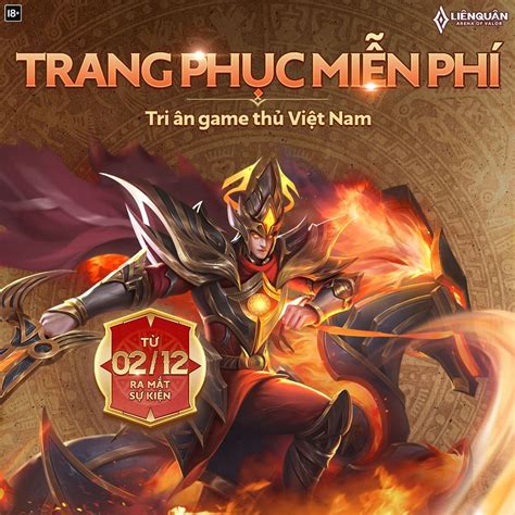HOT Garena tuyên bố tặng miễn phí một skin hot cho game thủ Liên Quân Mobile
