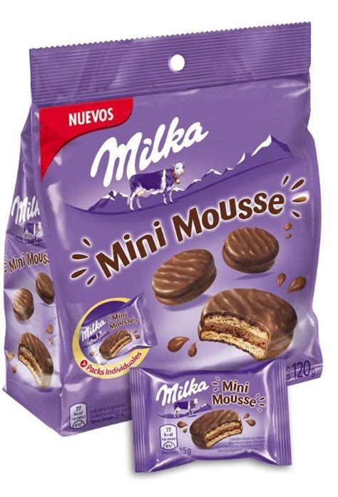Galletita Milka Mini Mousse De Chocolate 120 G Mercadolibre