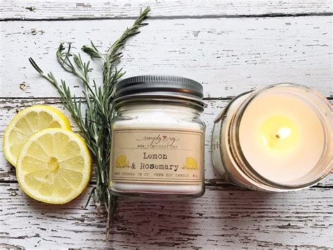 8 Oz Mason Jar Candles Simplysoy