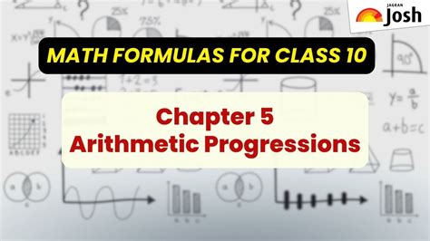 CBSE Class 10 Maths Chapter 5 Arithmetic Progressions Formulas List