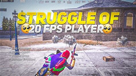 Struggle Of Fps Player Monster Player Bgmi Montage Low End