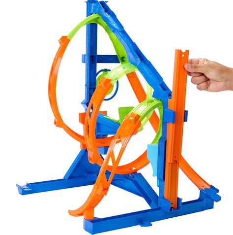 HOT WHEELS ACTION PISTE SPIRALE INFERNALE CAMIONS ARMES ET SUPERHÉROS Véhicules 3 ans