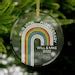 Lgbtq Rainbow Christmas Greeting Card Gay Christmas Tree Card Rainbow
