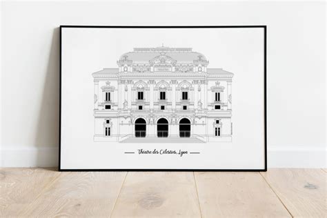 Théâtre des Célestins Lyon Illustration de Patrimoine