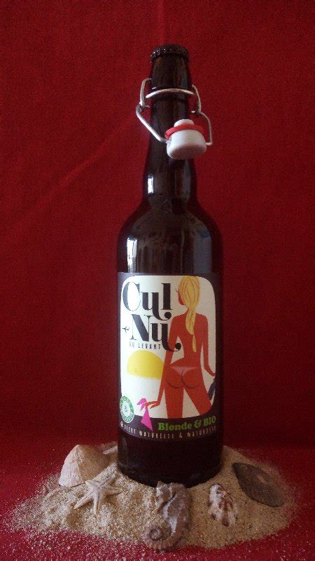 CUL NU AU LEVANT BIÈRE BLONDE BIO 5 2 75cl