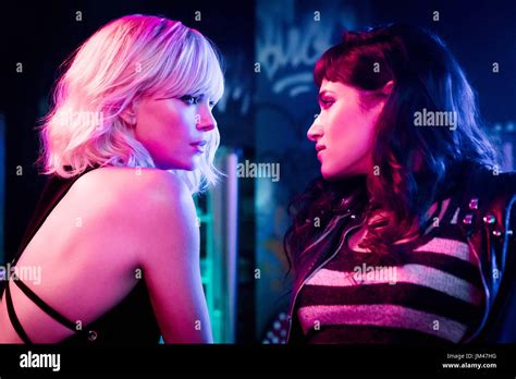ATOMIC BLONDE From Left Charlize Theron Sofia Boutella Ph
