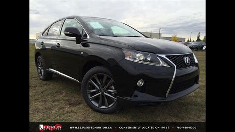 New Black Lexus Rx Awd F Sport In Depth Reivew Southwest