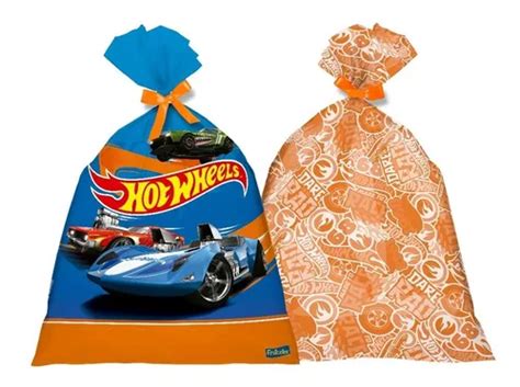 Sacolas Surpresa Hot Wheels Sacolinha P Lembrancinha