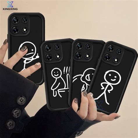 Infinix Smart Pro Hot I I Play Note Spark Go Fun Stickman Case Xingxing Shopee