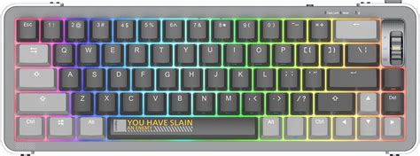 Yunzii Y Hot Swappable Wireless Mechanical Keyboard With Rgb Backlight Double Shot Pbt
