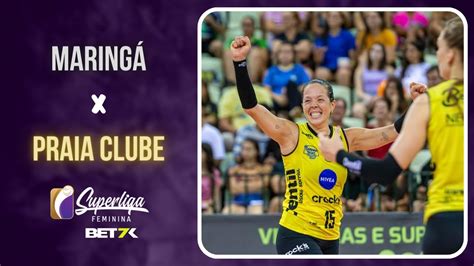 Maringá X Praia Clube MELHORES MOMENTOS Superliga BET7K Feminina 23