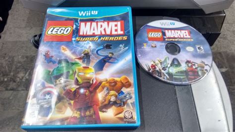 Lego Marvel Super Heroes Completo Para Nintendo Wii U En