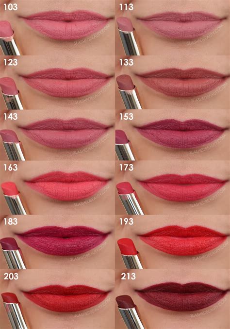 Loreal Paris Color Riche Matte Mania Lipsticks Swatches And Photos My Xxx Hot Girl
